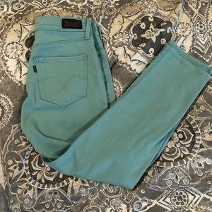 Levi cropped mid rise skinny